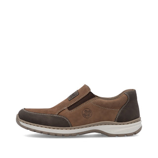 Rieker Men's Real Leather Wide Shoes | 03354 - Image 5