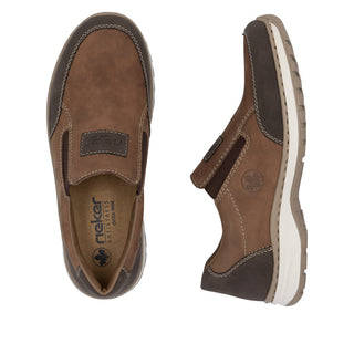 Rieker Men's Real Leather Wide Shoes | 03354 - Image 9