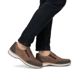 Rieker Men's Real Leather Wide Shoes | 03354 - Image 10