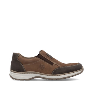 Rieker Men's Real Leather Wide Shoes | 03354 - Image 11