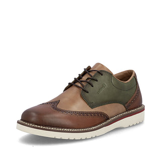 Rieker Men's Real Leather Wide Shoes | 04504 - Image 1