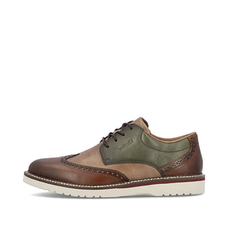 Rieker Men's Real Leather Wide Shoes | 04504 - Image 5