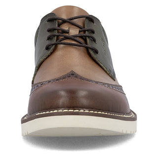 Rieker Men's Real Leather Wide Shoes | 04504 - Image 6