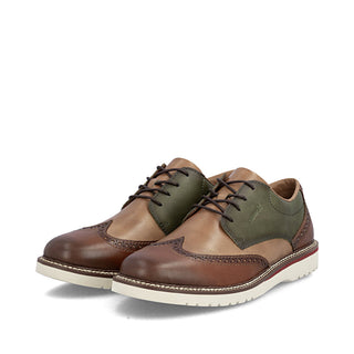 Rieker Men's Real Leather Wide Shoes | 04504 - Image 8