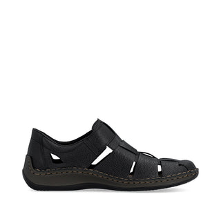 Rieker Men's Real Leather Wide Shoes | 05281 - Image 2