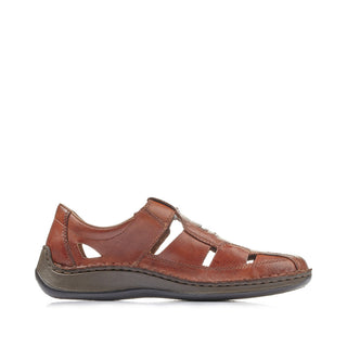 Rieker Men's Real Leather Wide Shoes | 05284 - Image 2
