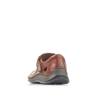 Rieker Men's Real Leather Wide Shoes | 05284 - Image 3
