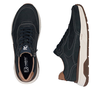 Rieker Men's Real Leather Wide Shoes | 06100 - Image 9