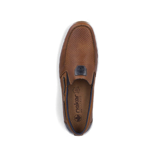 Rieker Men's Real Leather Shoes | 08867 - Image 4