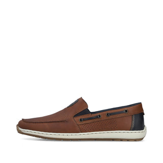 Rieker Men's Real Leather Shoes | 08867 - Image 5