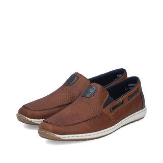 Rieker Men's Real Leather Shoes | 08867 - Image 8