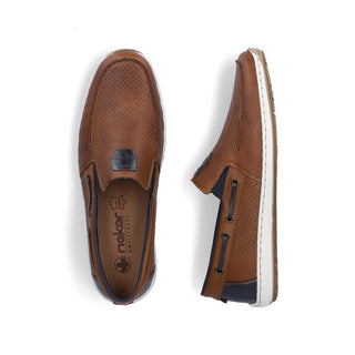 Rieker Men's Real Leather Shoes | 08867 - Image 9