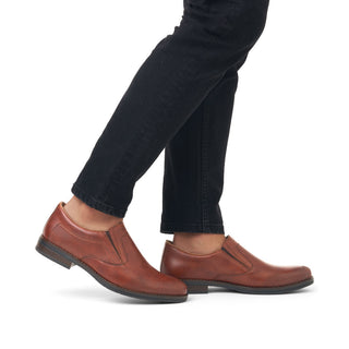 Chaussures en cuir véritable pour hommes Rieker | 10350