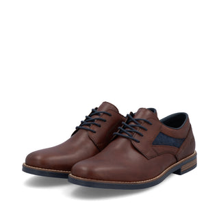 Rieker Men's Real Leather Shoes | 13522 - Image 8