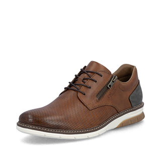 Rieker Men's Real Leather Shoes | 14412 - Image 12