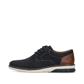 Rieker Men's Real Leather Shoes | 14425 - Image 5
