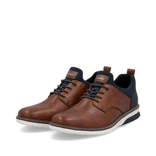 Rieker Men's Real Leather Shoes | 14450 - Image 41