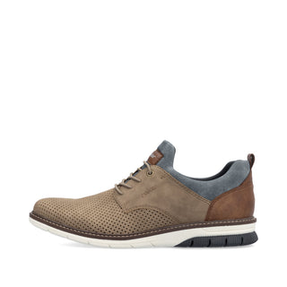 Rieker Men's Real Leather Shoes | 14450 - Image 60