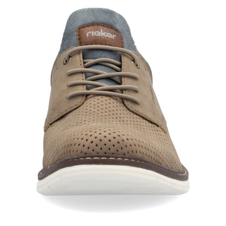 Rieker Men's Real Leather Shoes | 14450 - Image 61