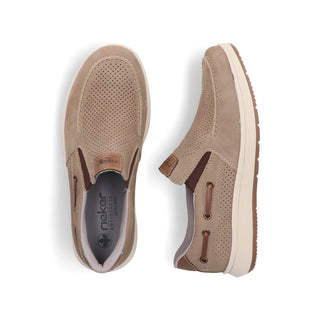 Rieker Men's Real Leather Wide Shoes | 16968 - Image 20