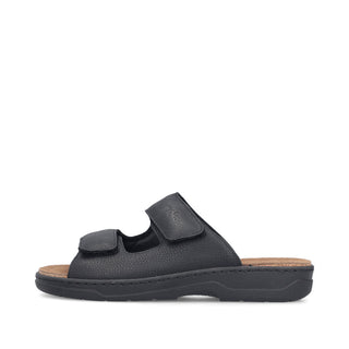 Rieker Men's Real Leather Wide Sandals | 20390 - Image 5