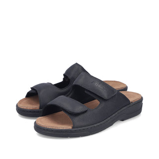 Rieker Men's Real Leather Wide Sandals | 20390 - Image 8