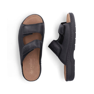 Rieker Men's Real Leather Wide Sandals | 20390 - Image 9