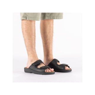 Rieker Men's Real Leather Wide Sandals | 20390 - Image 10