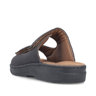 Rieker Men's Real Leather Wide Sandals | 20390 - Image 17