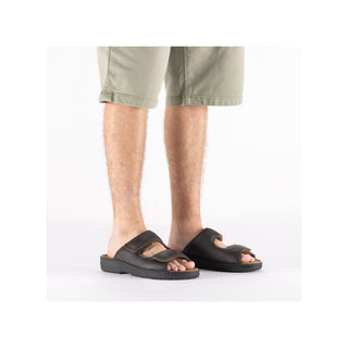 Rieker Men's Real Leather Wide Sandals | 20390 - Image 24
