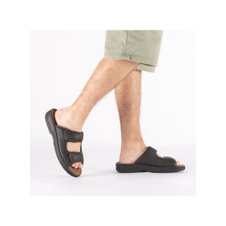 Rieker Men's Real Leather Wide Sandals | 20390 - Image 25