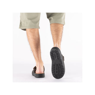 Rieker Men's Real Leather Wide Sandals | 20390 - Image 26
