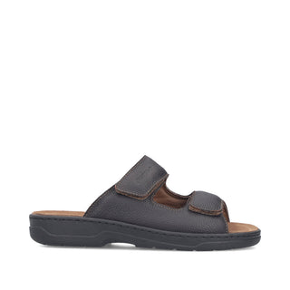 Rieker Men's Real Leather Wide Sandals | 20390 - Image 28