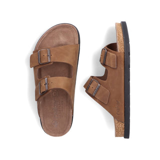 Rieker Men's Real Leather Wide Sandals | 21190 - Image 23