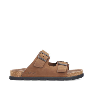 Rieker Men's Real Leather Wide Sandals | 21190 - Image 28