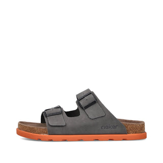 Rieker Men's Real Leather Wide Sandals | 21190 - Image 47