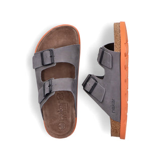 Rieker Men's Real Leather Wide Sandals | 21190 - Image 51