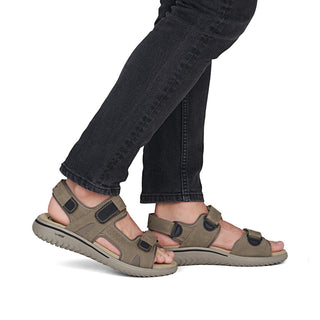 Rieker Men's Real Leather Sandals | 26450 - Image 21