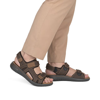 Rieker Men's Real Leather Sandals | 26450 - Image 32