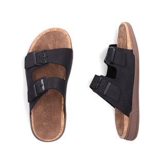 Rieker Men's Real Leather Wide Sandals | 27090 - Image 9