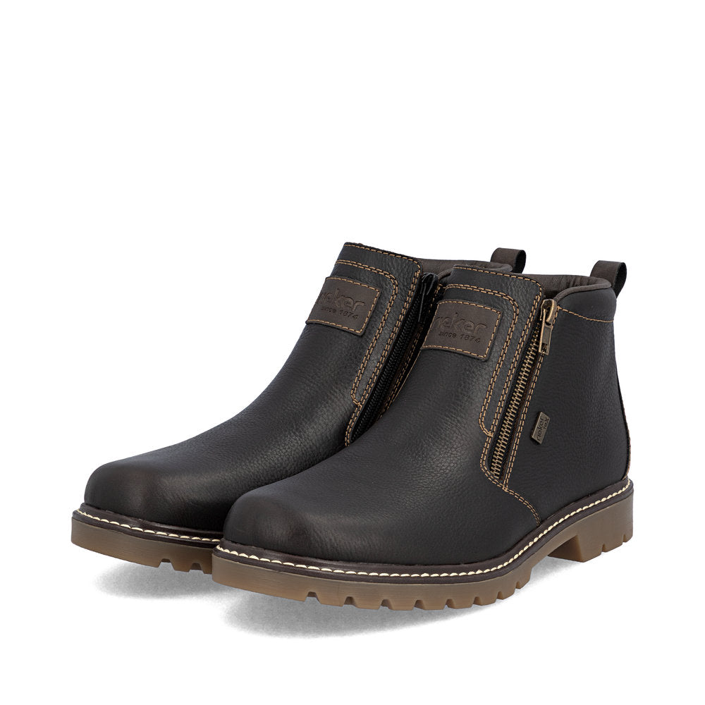 Rieker Heren 39871 korte laarzen, zwart, 42 EU, zwart, 42 EU Rieker Heren 39871 korte laarzen, zwart, 42 EU, zwart, 42 EU