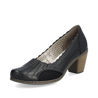 Chaussures en cuir véritable pour femmes Rieker | 40952