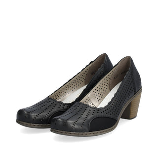 Chaussures en cuir véritable pour femmes Rieker | 40952