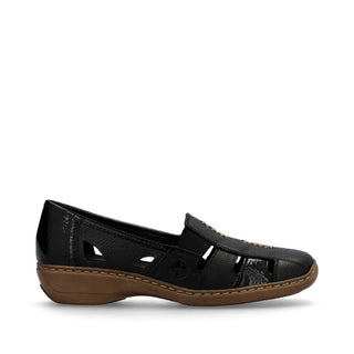 Rieker Women's Real Leather Shoes | 41385 - Image 11