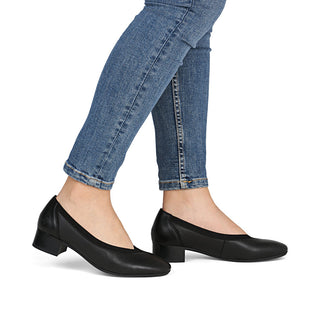 Rieker Women's Real Leather Wide Shoes | 43452 - Image 10