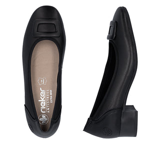 Rieker Women's Real Leather Wide Shoes | 43453 - Image 9