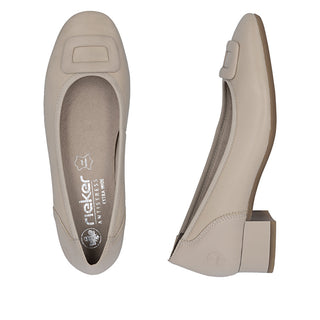 Rieker Women's Real Leather Wide Shoes | 43453 - Image 20