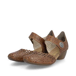 Rieker Women's Real Leather Shoes | 43753 - Image 15