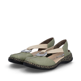 Rieker Women's Real Leather Shoes | 46361 - Image 8