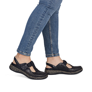 Rieker Women's Real Leather Shoes | 46397 - Image 10